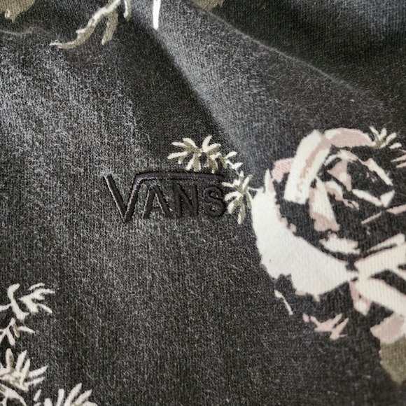Vans Women's Floral Hoodie Size Medium - Picture 4 of 5